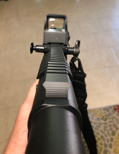 Picatinny Rail Clamp w Duel QD Ports